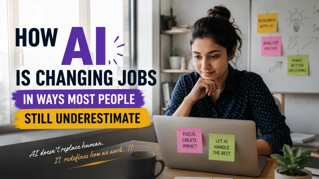 how ai is changing jobs does it replace humans